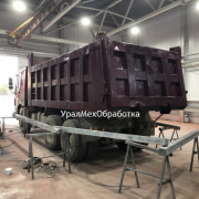 Покраска кузова у самосвала