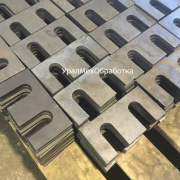 Упорная планка для крановых рельс